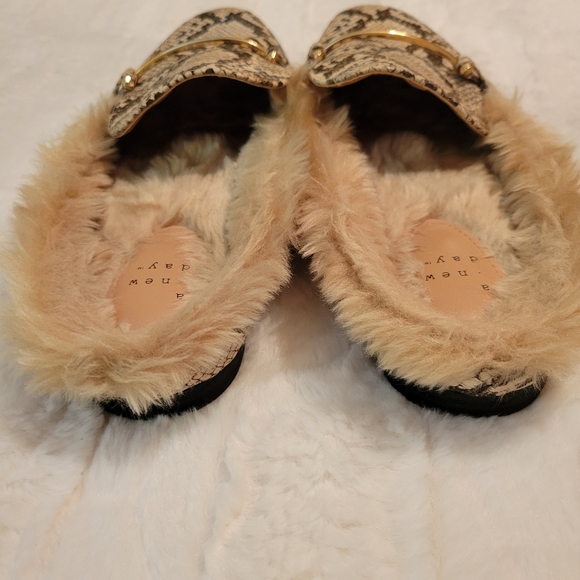 A New Day snake skin furry slip-on - Picture 3 of 4